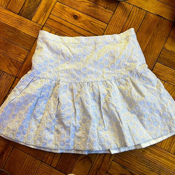 J crew yellow and gray skirt size: 4 - Picture 1 of 9